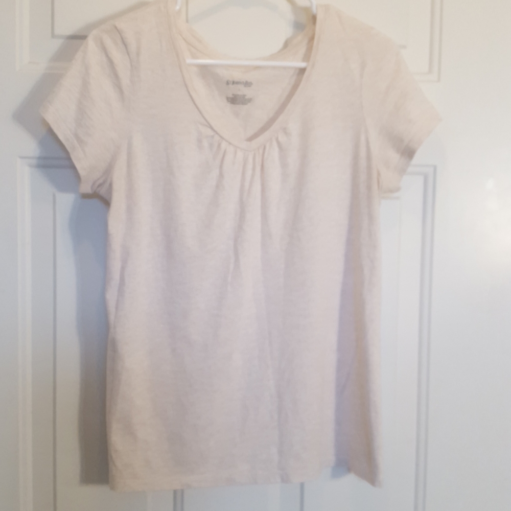 St John's Bay Tee Shirt V-neck